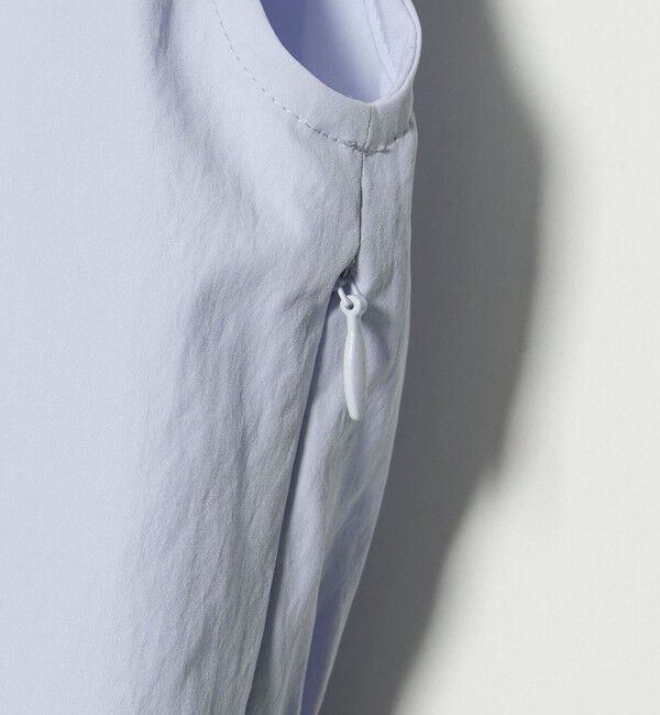 UNITED ARROWS「メロー フリル スキッパー ワンピース ‐防シワ 吸水速乾 UVカット 遮熱性 接触冷感‐」|ワンピース|