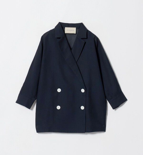 UNITED ARROWS「シアー ドルマン ブラウス ジャケット ‐ウォッシャブル‐」|テーラードジャケット|