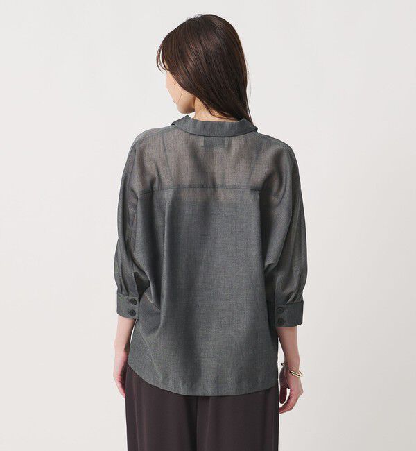 UNITED ARROWS「シアー ドルマン ブラウス ジャケット ‐ウォッシャブル‐」|テーラードジャケット|