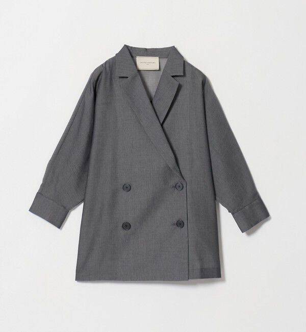 UNITED ARROWS「シアー ドルマン ブラウス ジャケット ‐ウォッシャブル‐」|テーラードジャケット|