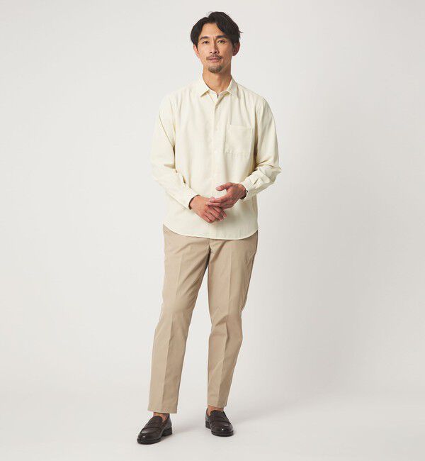 UNITED ARROWS green label relaxing「【WEB限定】JUST fit ソフトドレープ 長袖 シャツ」|シャツ・ブラウス|