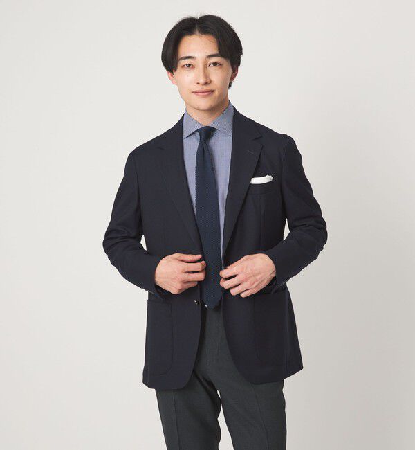 UNITED ARROWS green label relaxing「MADE BY HITOYOSHI ギンガムチェック ワイドカラー ドレスシャツ」|シャツ・ブラウス|