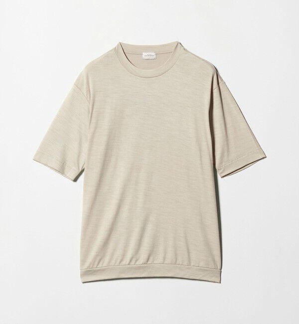 UNITED ARROWS green label relaxing「ウールナイロン テーラード クルーネック Tシャツ ウールT」|Tシャツ・カットソー|