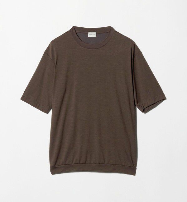 UNITED ARROWS green label relaxing「ウールナイロン テーラード クルーネック Tシャツ ウールT」|Tシャツ・カットソー|