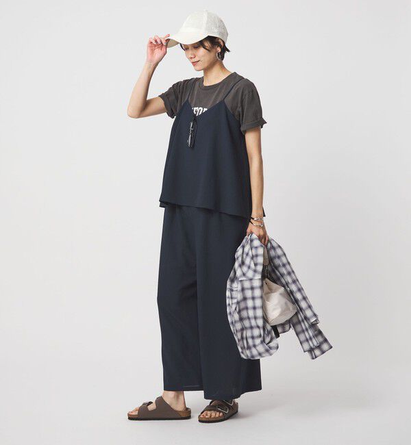 UNITED ARROWS green label relaxing「［size SHORT/TALLあり］ドライクロス オールインワン ストレッチ 通気性」|オールインワン|