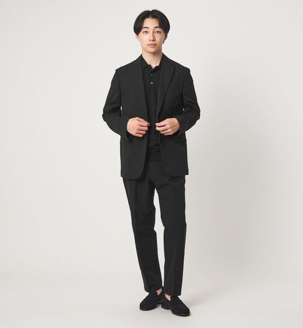 UNITED ARROWS green label relaxing「A+ PERTEX UNLIMITED コットンライク リラックス セットアップジャケット -ウォッシャブル・ストレッチ・撥」|テーラードジャケット|