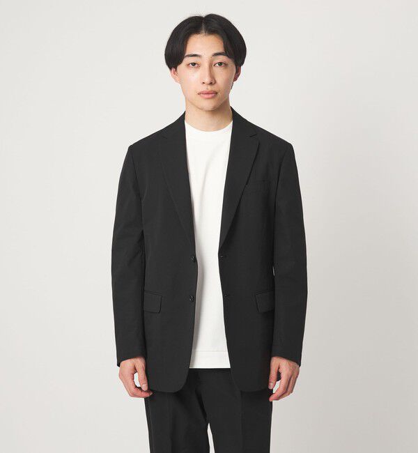 UNITED ARROWS green label relaxing「A+ PERTEX UNLIMITED コットンライク リラックス セットアップジャケット -ウォッシャブル・ストレッチ・撥」|テーラードジャケット|
