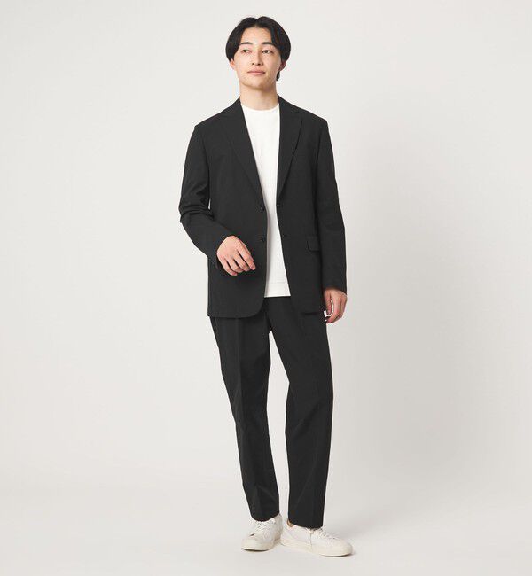 UNITED ARROWS green label relaxing「A+ PERTEX UNLIMITED コットンライク リラックス セットアップジャケット -ウォッシャブル・ストレッチ・撥」|テーラードジャケット|