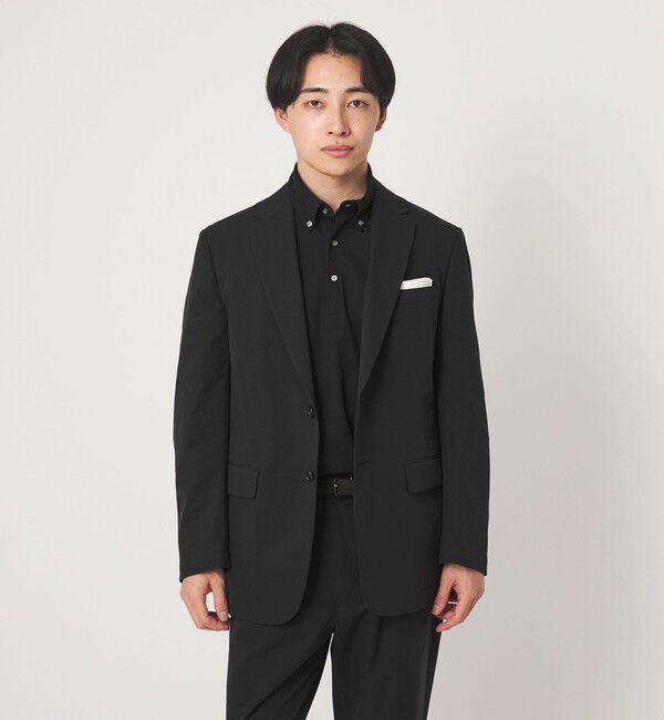 UNITED ARROWS green label relaxing「A+ PERTEX UNLIMITED コットンライク リラックス セットアップジャケット -ウォッシャブル・ストレッチ・撥」|テーラードジャケット|