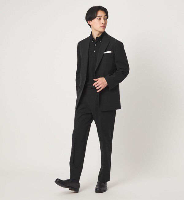 UNITED ARROWS green label relaxing「A+ PERTEX UNLIMITED コットンライク リラックス セットアップジャケット -ウォッシャブル・ストレッチ・撥」|テーラードジャケット|