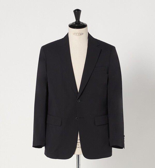 UNITED ARROWS green label relaxing「A+ PERTEX UNLIMITED コットンライク リラックス セットアップジャケット -ウォッシャブル・ストレッチ・撥」|テーラードジャケット|