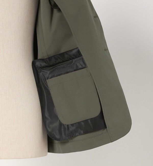 UNITED ARROWS green label relaxing「A+ PERTEX UNLIMITED コットンライク リラックス セットアップジャケット -ウォッシャブル・ストレッチ・撥」|テーラードジャケット|