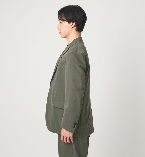 UNITED ARROWS green label relaxing「A+ PERTEX UNLIMITED コットンライク リラックス セットアップジャケット -ウォッシャブル・ストレッチ・撥」|テーラードジャケット|