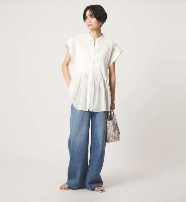 UNITED ARROWS green label relaxing「ピンタック シャツ」|シャツ・ブラウス|