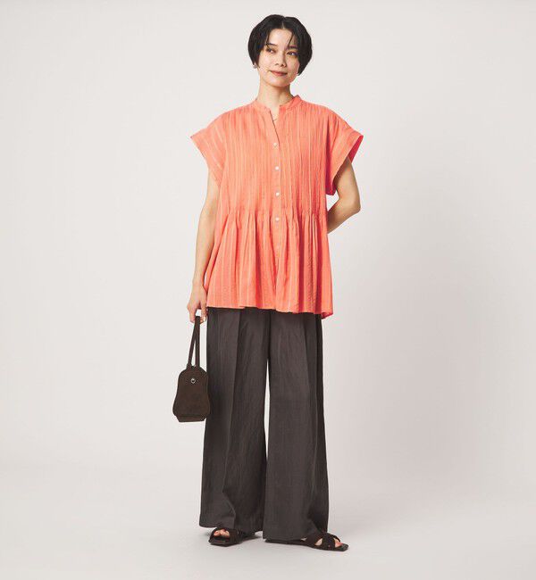 UNITED ARROWS green label relaxing「ピンタック シャツ」|シャツ・ブラウス|