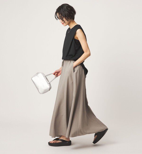 UNITED ARROWS green label relaxing「ショルダータック ノースリーブ プルオーバー カットソー」|Tシャツ・カットソー|