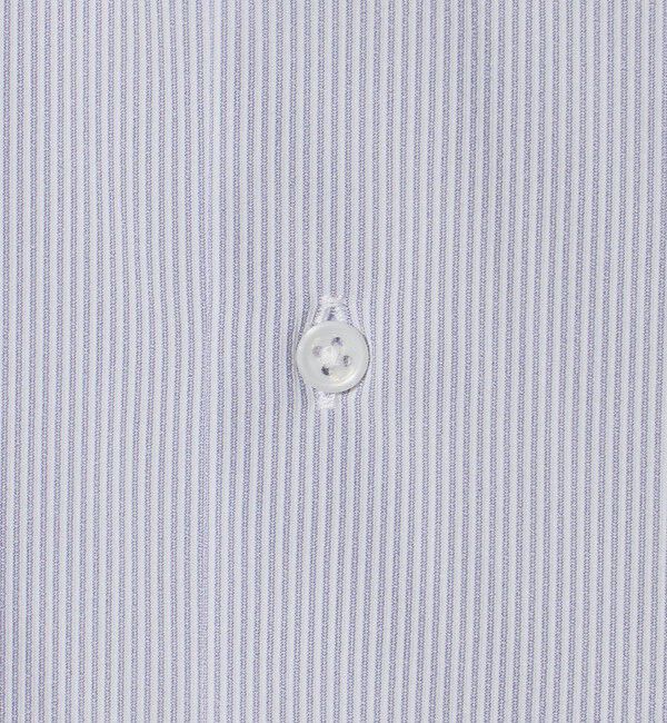UNITED ARROWS green label relaxing「ポリエステル ラッカン ストライプ スタンダード スナップ ボタンダウン 半袖 シャツ -ストレッチ・イージ」|シャツ・ブラウス|