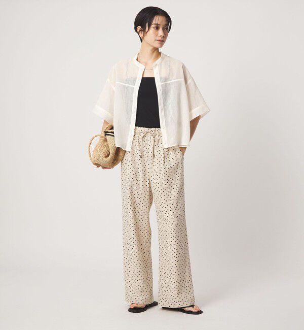 UNITED ARROWS green label relaxing「ラミーライク ショートスリーブ シャツ 通気性」|シャツ・ブラウス|
