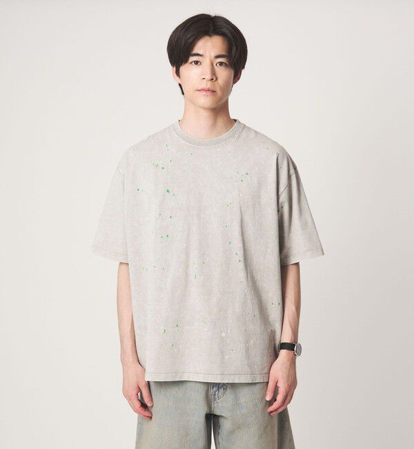 UNITED ARROWS green label relaxing「【別注】＜SCREEN STARS＞GLR ドロップ ペイント 半袖 Tシャツ」|Tシャツ・カットソー|