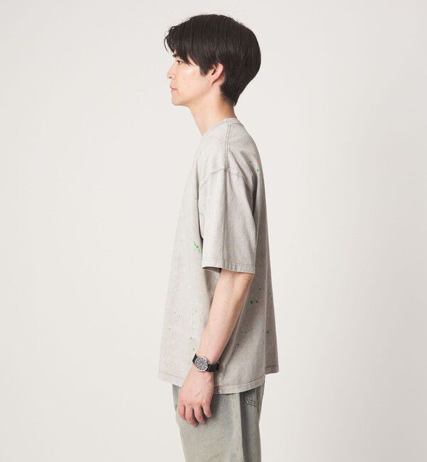 UNITED ARROWS green label relaxing「【別注】＜SCREEN STARS＞GLR ドロップ ペイント 半袖 Tシャツ」|Tシャツ・カットソー|