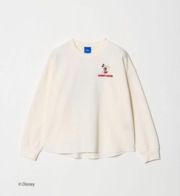 UNITED ARROWS green label relaxing「【別注】＜URBAMENT＞ミッキーマウス ロングスリーブ Tシャツ / キッズ 140cm-150cm」|Tシャツ・カットソー|OFF WHITE