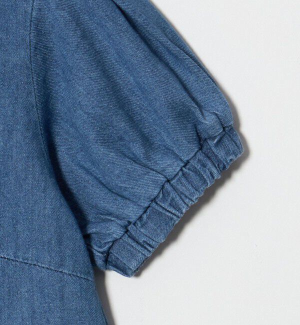 UNITED ARROWS green label relaxing「デニム 5分袖 シャツハオリ / キッズ 100cm-160cm」|カーディガン|