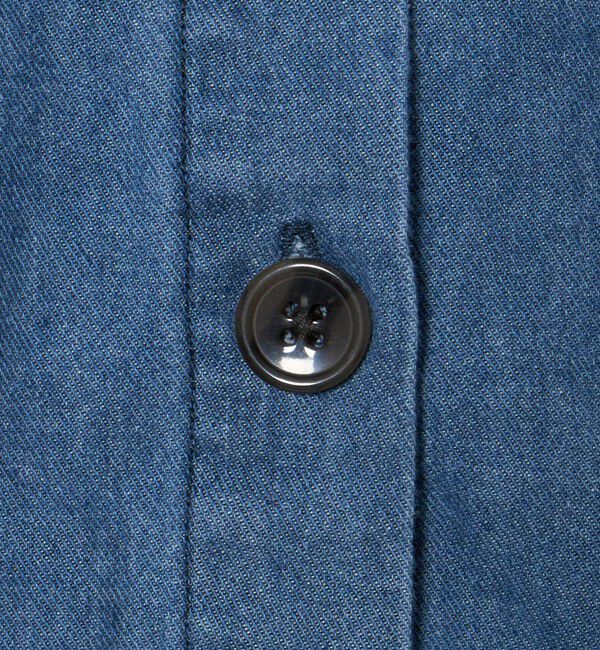 UNITED ARROWS green label relaxing「デニム 5分袖 シャツハオリ / キッズ 100cm-160cm」|カーディガン|