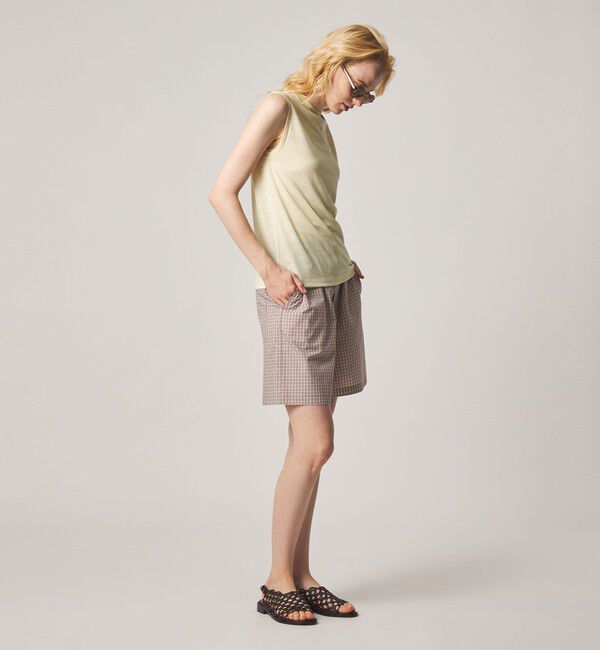 STEVEN ALAN「＜Steven Alan＞ウールジャージー ノースリーブ Tシャツ」|Tシャツ・カットソー|