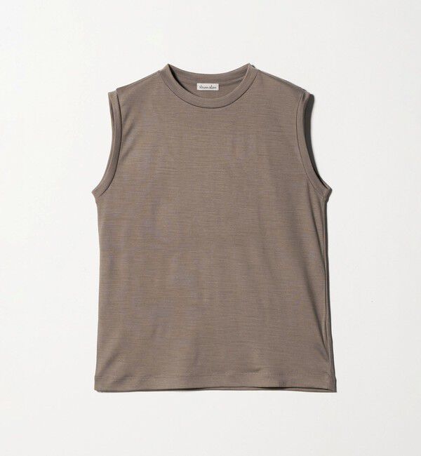 STEVEN ALAN「＜Steven Alan＞ウールジャージー ノースリーブ Tシャツ」|Tシャツ・カットソー|