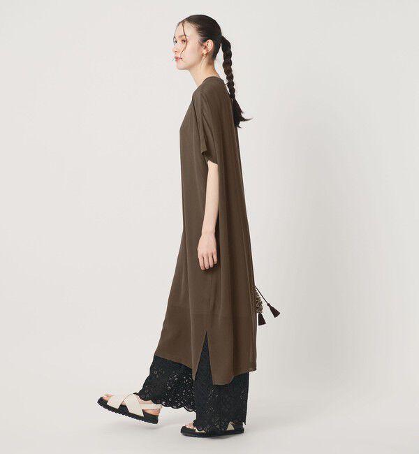 BEAUTY&YOUTH UNITED ARROWS「シフォンレイヤード ドルマンスリーブ ワンピース 」|ワンピース|MOCA