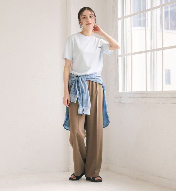 BEAUTY&YOUTH UNITED ARROWS「ラインゴム ワイドパンツ ウォッシャブル 防シワ」|その他|