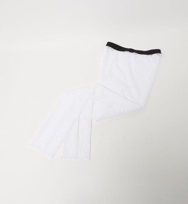 STEVEN ALAN「＜Steven Alan＞レース レギンス」|ソックス|WHITE