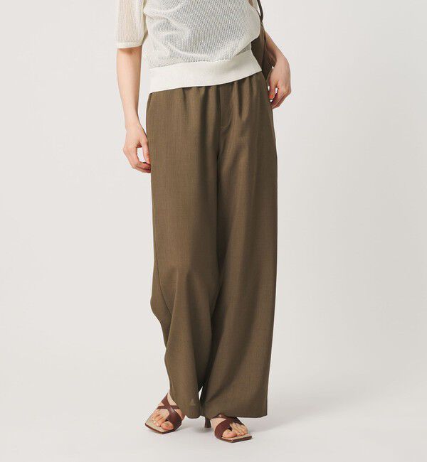 BEAUTY&YOUTH UNITED ARROWS「リネンライク ライトイージーパンツ ウォッシャブル 防シワ」|その他|