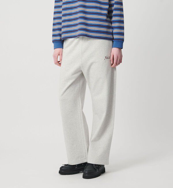 NICE WEATHER「＜NICE WEATHER＞ウィメンズ ロゴ スウェットパンツ」|その他|