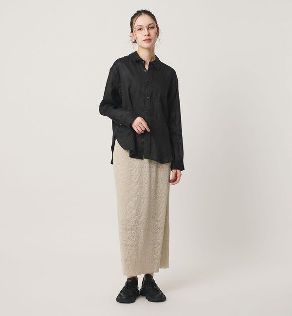 BEAUTY&YOUTH UNITED ARROWS「麻 レギュラーカラー シャツ ウォッシャブル」|シャツ・ブラウス|