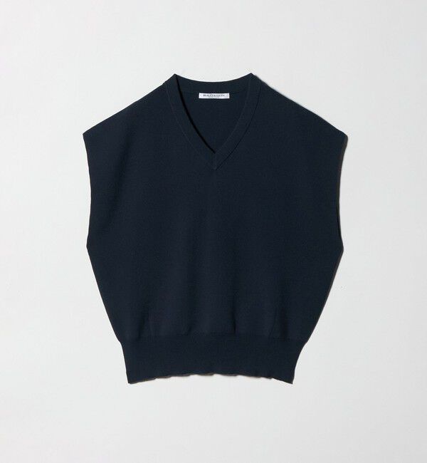 BEAUTY&YOUTH UNITED ARROWS「フルニードル フレンチスリーブ ニットプルオーバー ウォッシャブル」|ニット・セーター|
