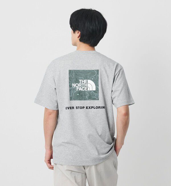 BEAUTY&YOUTH UNITED ARROWS「＜THE NORTH FACE＞バック スクエア トラバース ロゴ Tシャツ」|Tシャツ・カットソー|MD.GRAY