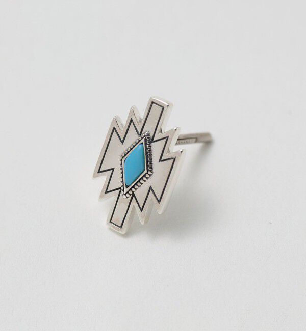 BEAUTY&YOUTH UNITED ARROWS「＜BAQLESS＞Mesa Lightning Turquoise ピアス」|ピアス|