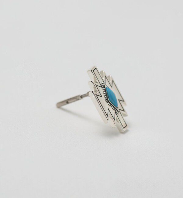 BEAUTY&YOUTH UNITED ARROWS「＜BAQLESS＞Mesa Lightning Turquoise ピアス」|ピアス|