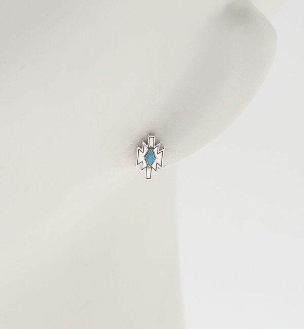 BEAUTY&YOUTH UNITED ARROWS「＜BAQLESS＞Mesa Lightning Turquoise ピアス」|ピアス|