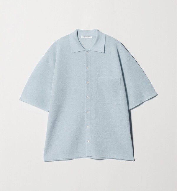 BEAUTY&YOUTH UNITED ARROWS「ミラノリブ ショートスリーブ シャツカーディガン ウォッシャブル」|カーディガン|