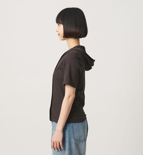 BEAUTY&YOUTH UNITED ARROWS「ボーダー＆ソリッド フード カーディガン」|カーディガン|