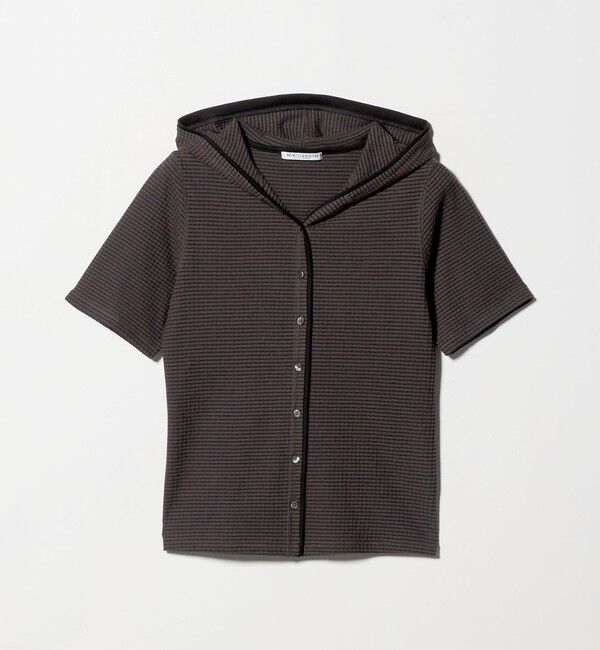 BEAUTY&YOUTH UNITED ARROWS「ボーダー＆ソリッド フード カーディガン」|カーディガン|