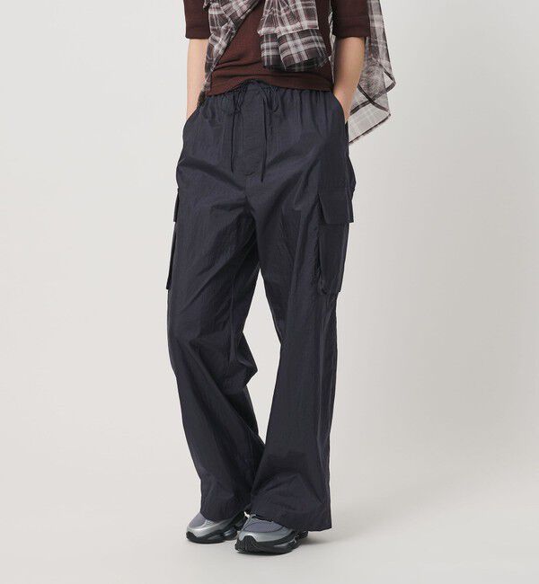 BEAUTY&YOUTH UNITED ARROWS「ナイロン ドローストリング カーゴパンツ」|カーゴ|