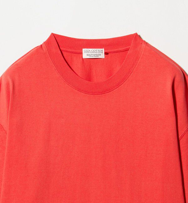 BEAUTY&YOUTH UNITED ARROWS「ギザ ガーメントダイ クロップド Tシャツ」|Tシャツ・カットソー|