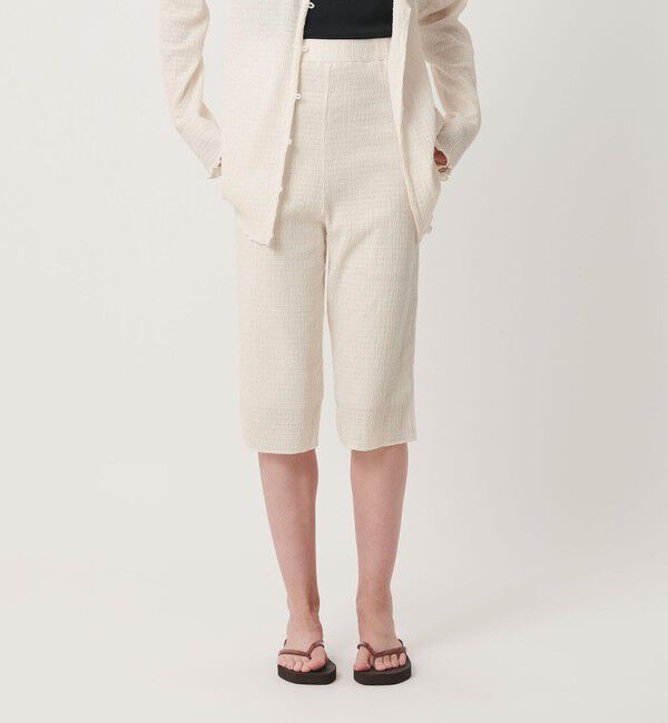 California General Store「＜CGS.＞ジャージー ハーフ パンツ ウィメンズ」|その他|OFF WHITE