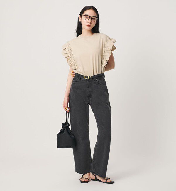 BEAUTY&YOUTH UNITED ARROWS「【WEB限定】ワイドフレア デニムパンツ ウォッシャブル」|デニム|