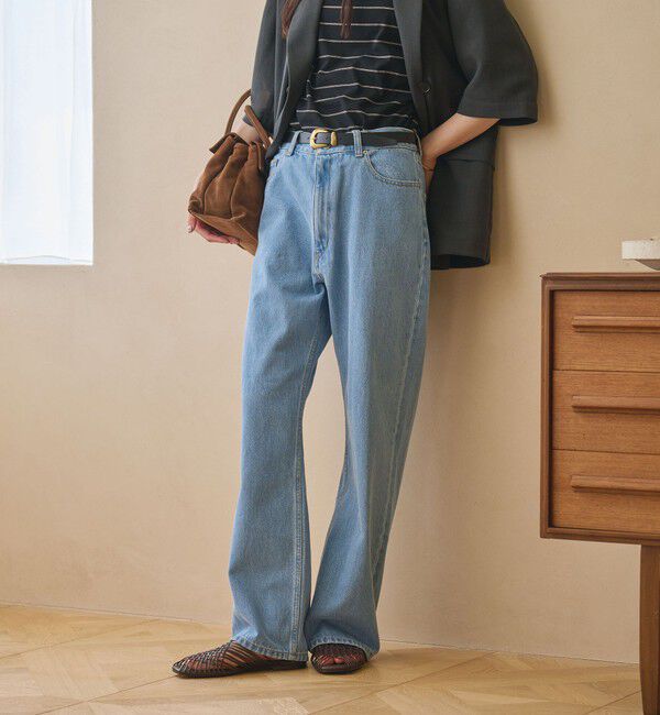 BEAUTY&YOUTH UNITED ARROWS「【WEB限定】ワイドフレア デニムパンツ ウォッシャブル」|デニム|