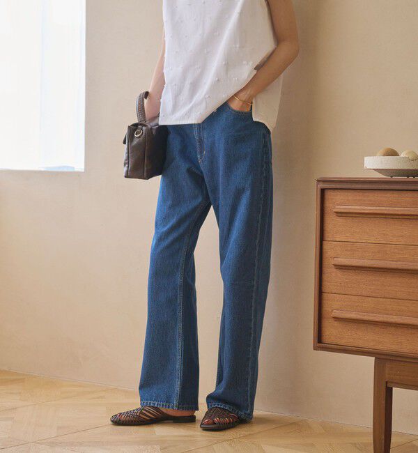BEAUTY&YOUTH UNITED ARROWS「【WEB限定】ワイドフレア デニムパンツ ウォッシャブル」|デニム|