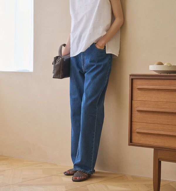 BEAUTY&YOUTH UNITED ARROWS「【WEB限定】ワイドフレア デニムパンツ ウォッシャブル」|デニム|